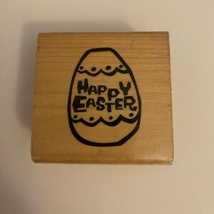 Craft Smart Happy Easter rubber stamp